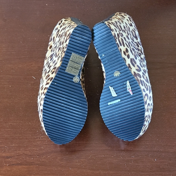 Aldo leopard print wedges - Picture 5 of 8